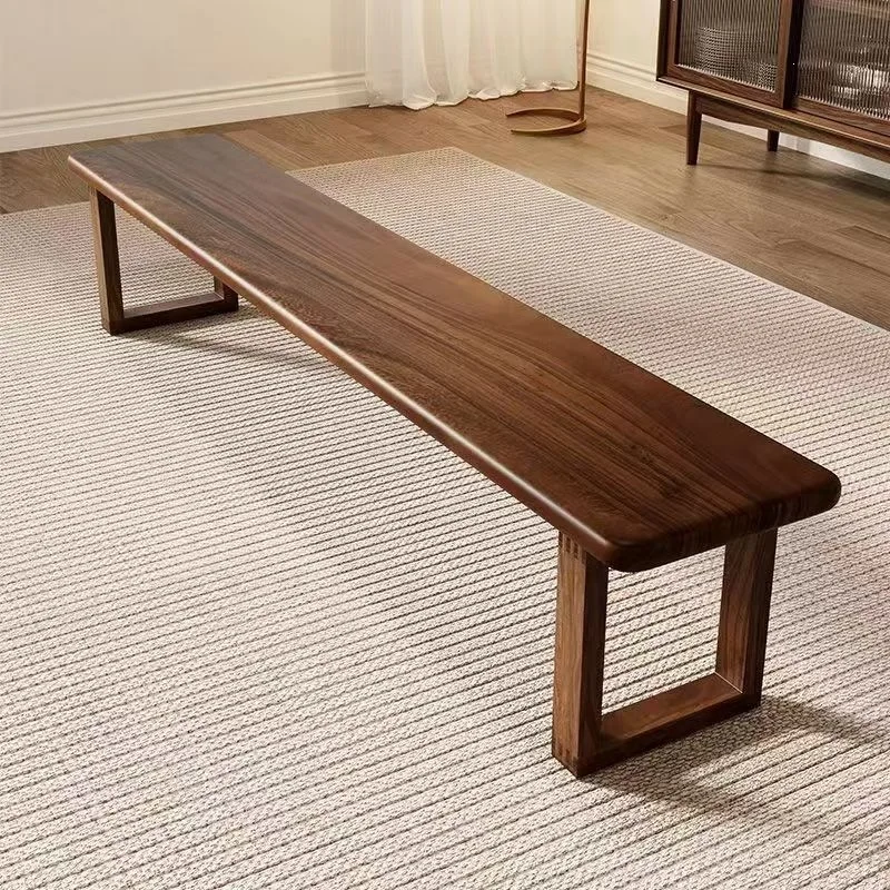 Solid wood home shoe change stool household dining table bench bench shoe change stool tea table bench bench bench bench