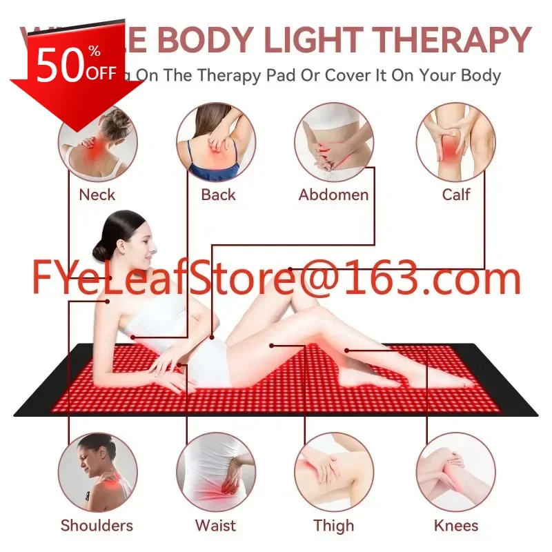 

660nm 850nm red light therapy sauna full body Pain red light therapy blanket red light therapy bed led infrared for home use