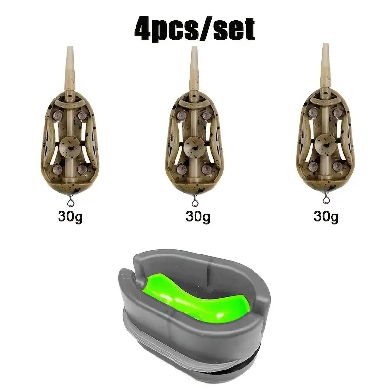 Complete karpervissen feederkit - snelle aaswerper met schimmel