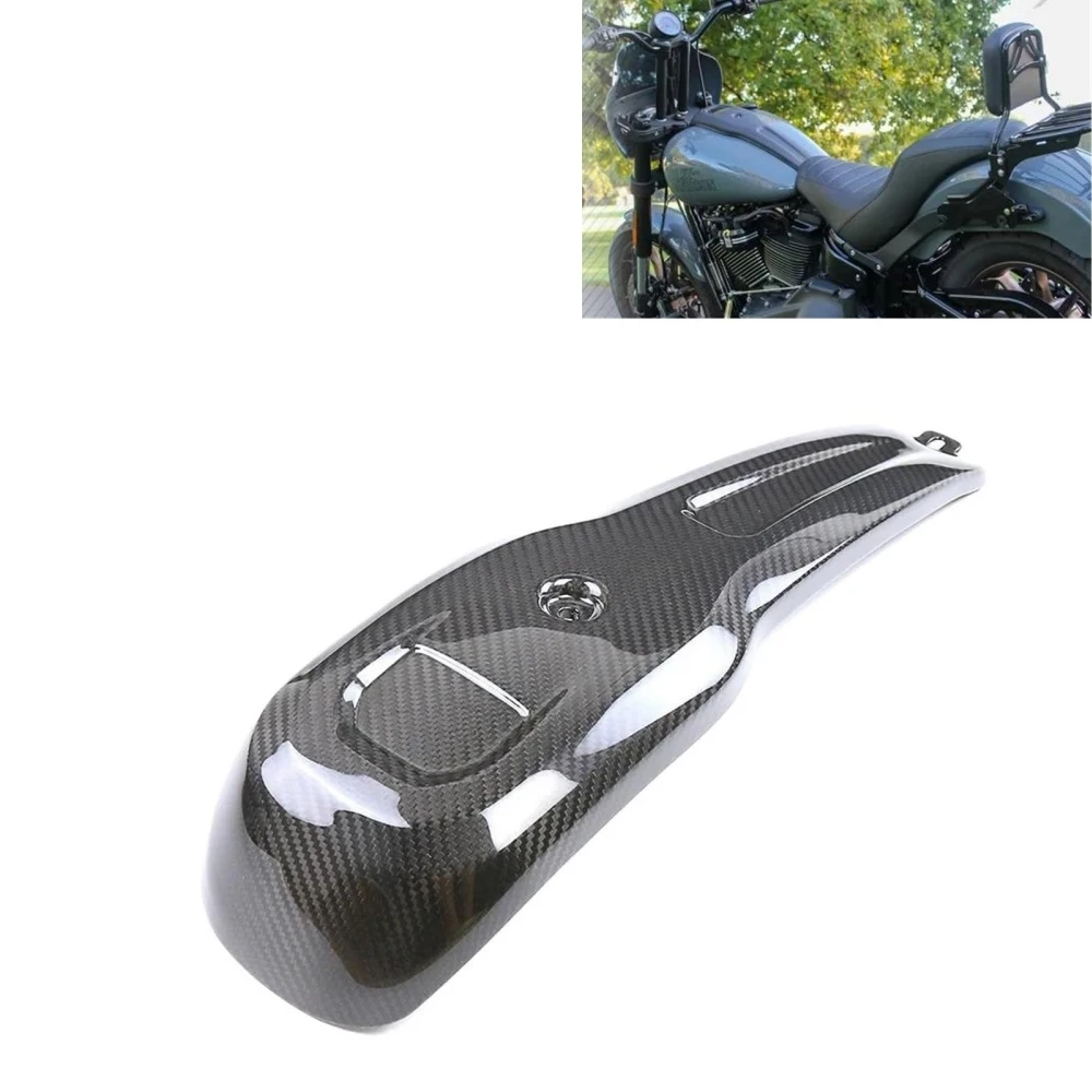 For Harley Davidson lowrider S 2022 2023 2024 100% 3K Pure Dry Carbon Fiber Motorcycle Side Panel