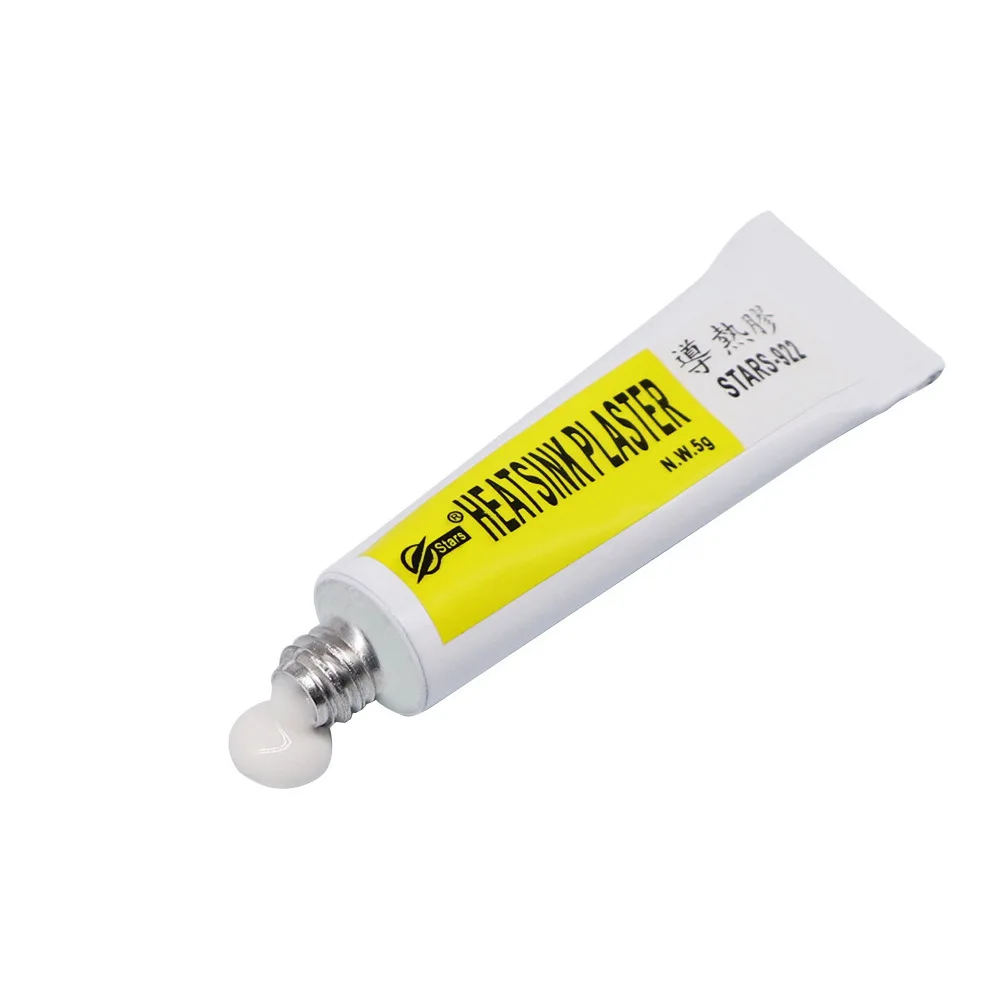 5g Thermal Grease Paste Conductive Heatsink Plaster Adhesive Glue For Chip VGA RAM LED IC Cooler Radiator Cooling Adhesive Glue