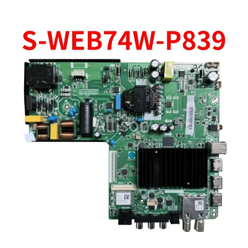 

S-WEB74W-P839 для основной платы интернет-телевизора Kai Yue 4K, DDR1.5G, eMMC 8G