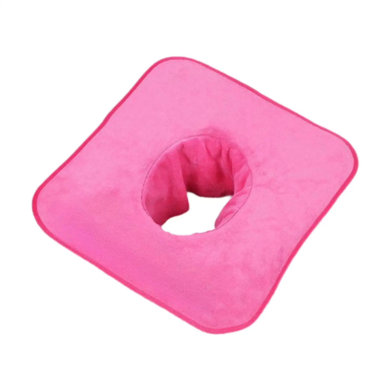 Salon Massage Table Towel Massage Face Towel Washable Beauty Salon Towel Cover Massage Supplies Face Towel with Hole Massage Bed