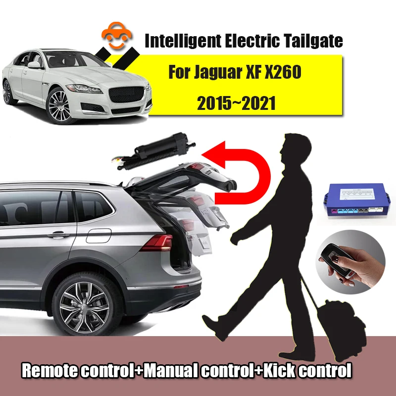 

Car Power Trunk Lift Electric Hatch Tailgate Strut Auto Rear Door Actuator For Jaguar XF X260 2015~2021 Silently Intelligent
