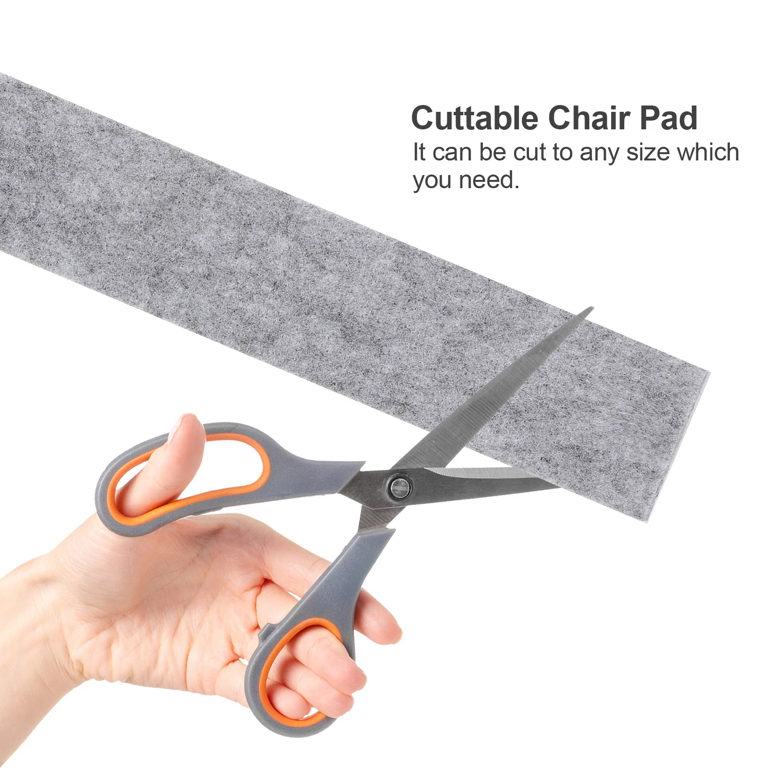 

1 Roll Cuttable Sticky Self Adhesive Felt Strips Furniture Pads Chair Pads for Home Floor Protector Anti Slip Furniture Felt Mat