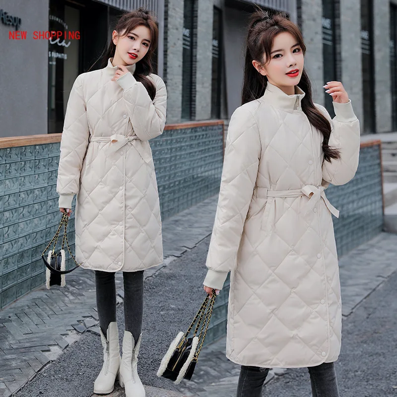 New Down Parka Women Parkas Winter Jacket Woman 2023 New High Quilted Jackets Plus Size 3xl Cotton Coat Female Slim Overcoat