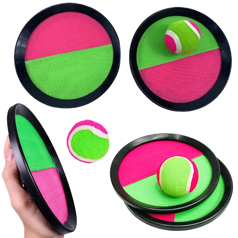 Bola pegajosa conjunto de brinquedos crianças bola pegajosa colorida com alvo jogar captura interativa jogo da família interior ao ar livre diversão festa presente zyf