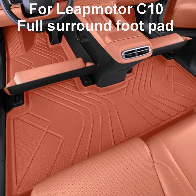 

TPE Foot Pad Provides Comprehensive Protection for Leapmotor C10 2024-2026 Car 1: 1 Mold Open Anti Slip Protection Accessories