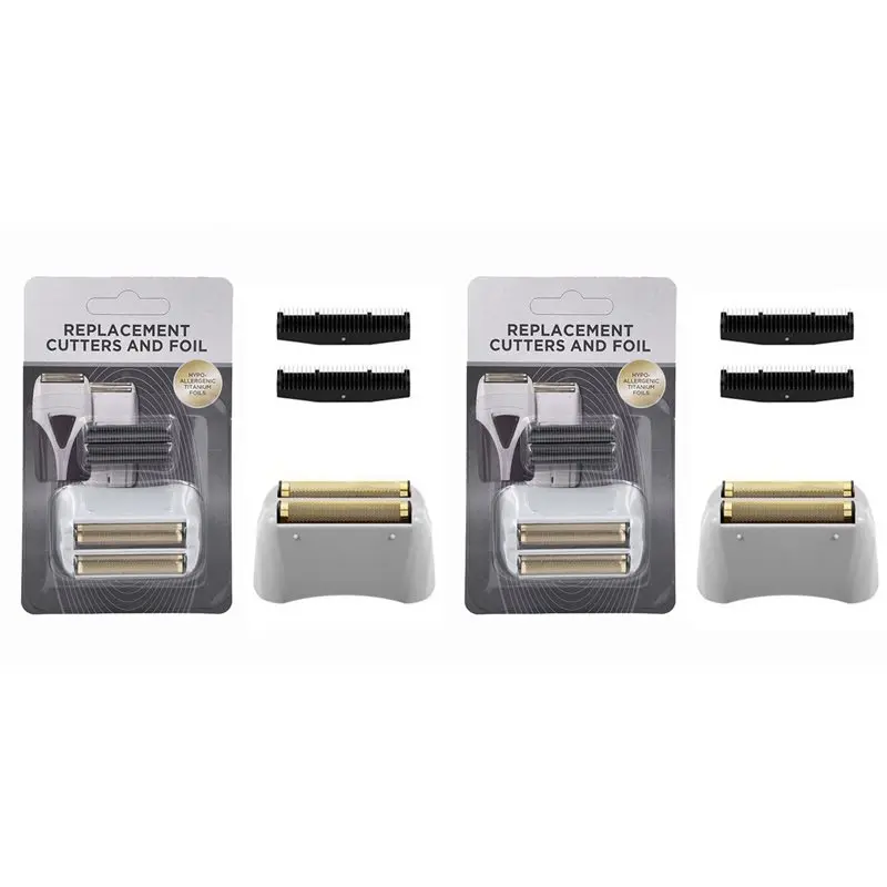 【RABATT】2X Shaver Foil And Cutters For Andis 17150 17160 17200 17250 TS-1 TS-2 Foil Shaver Men's Electric Razor Blade