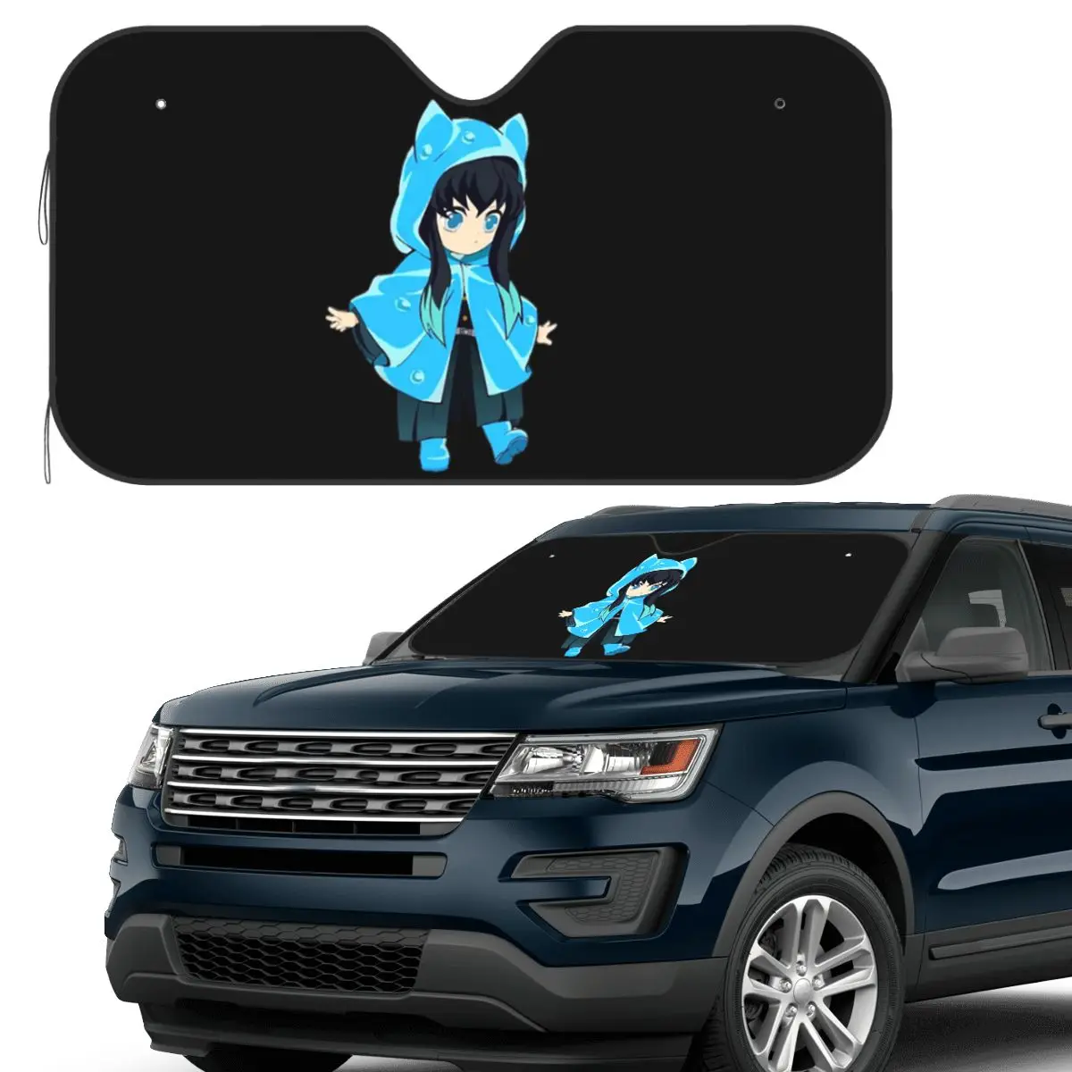 

Muichiro Tokito солнцезащитный козырек лобовое стекло автомобиля переднее лобовое стекло окно солнцезащитный козырек аксессуары чехлы