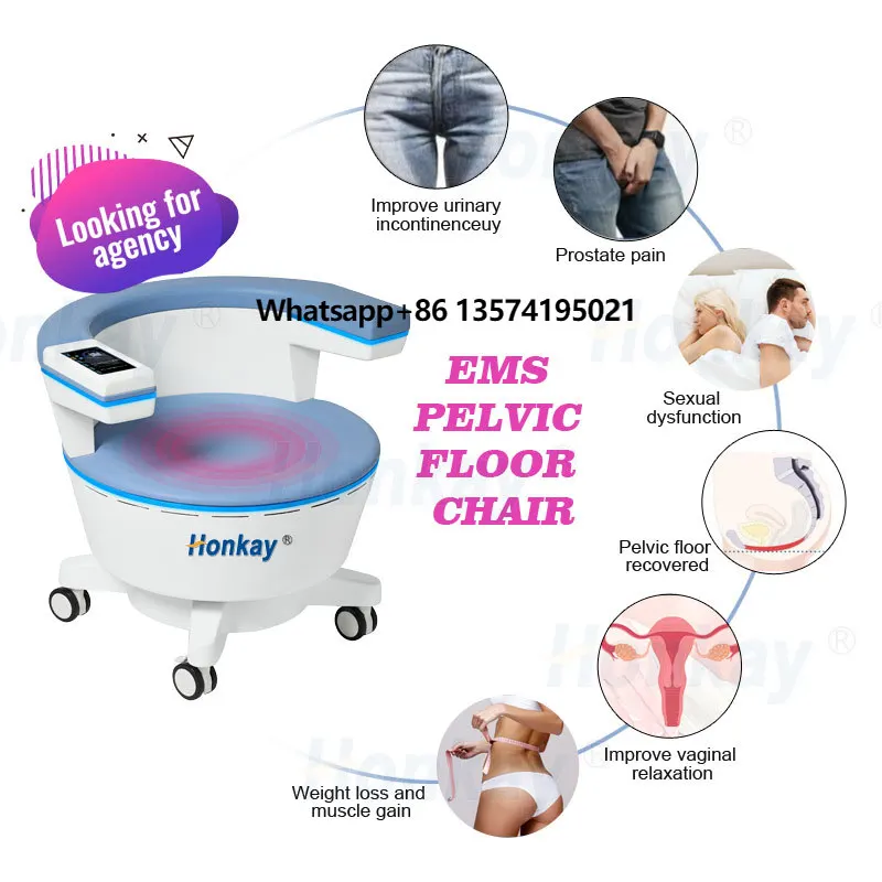 

2024 Multi-Function Clinic Physiotherapy Chair EmS Pelvic Floor Muscle Manufacturer Muscle Repair Chair