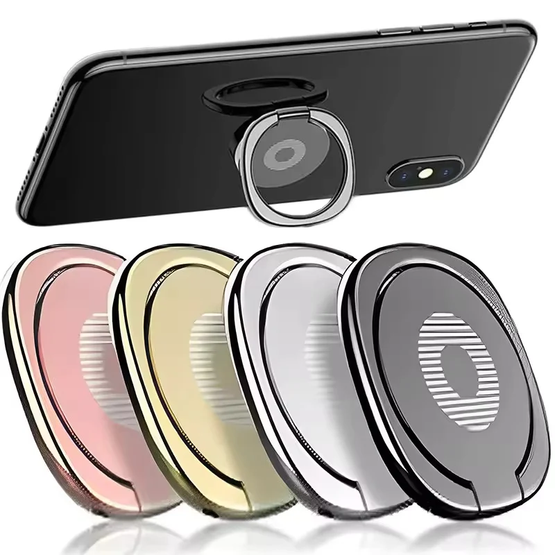 

Universal Finger Ring Holder Stand Grip 360 Degree Rotating for Mobile Phone Car Magnetic Mount Phone Back Sticker Pad Bracket