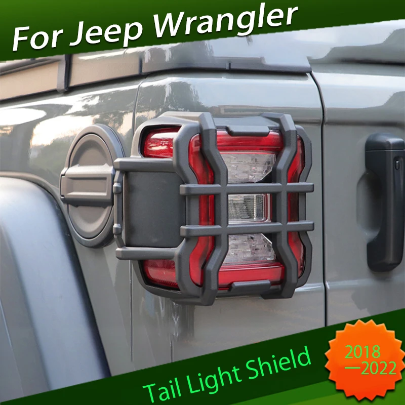 

Taillight Shield Fit for Jeep JL Wrangler 2018 2019 2020 2021 2022 Modified Headlight Trim Frame Protection Cover