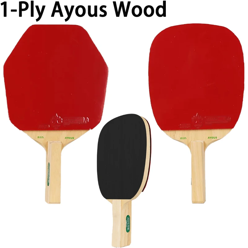 jeels-raquette-de-tennis-de-table-japonaise-1-plis-en-bois-ayous-surface-de-frappe-hexagonale-carree-plus-large-pour-entrainement-professionnel