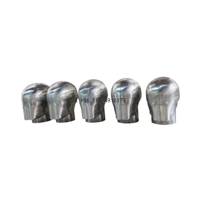 wmwmnu EN960 CNC Machining Full Magnesium Headform for Racing Safety Helmet Impact Penetration Test