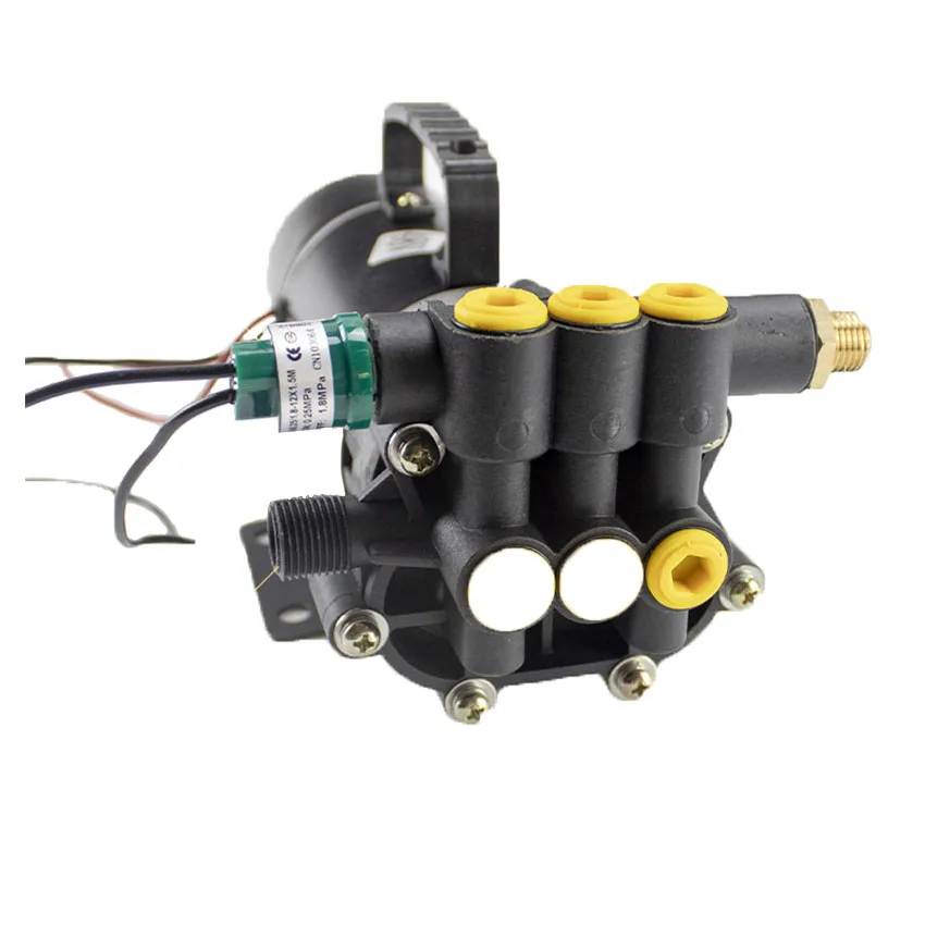 

Трехцилиндровый повышающий мембранный насос постоянного тока, насос высокого давления для распыления пестицидов, сельскохозяйственный бытовой промышленный водяной насос