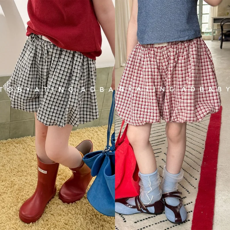 2026 Childrens Clothing Summer New Item Childrens Korean Fashionable Clothing Girls Shorts Skirt Pants Summer Pants