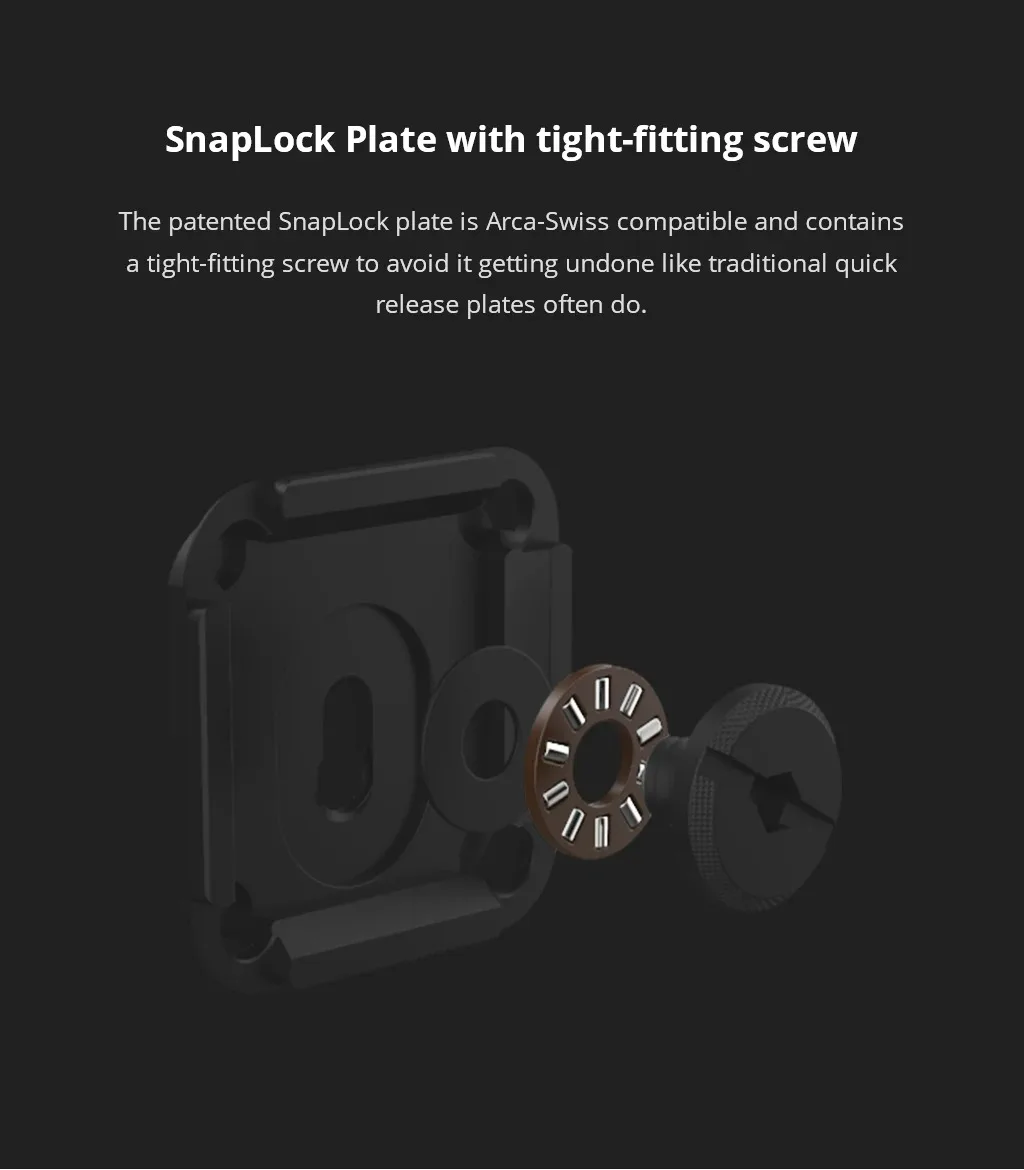 PGYTECH تعديلات متعددة الاتجاهات لرأس الكرة العكسية 360 درجة ° تصميم بانورامي مضاد للسقوط لـ Insta360 One X 2/One R #3