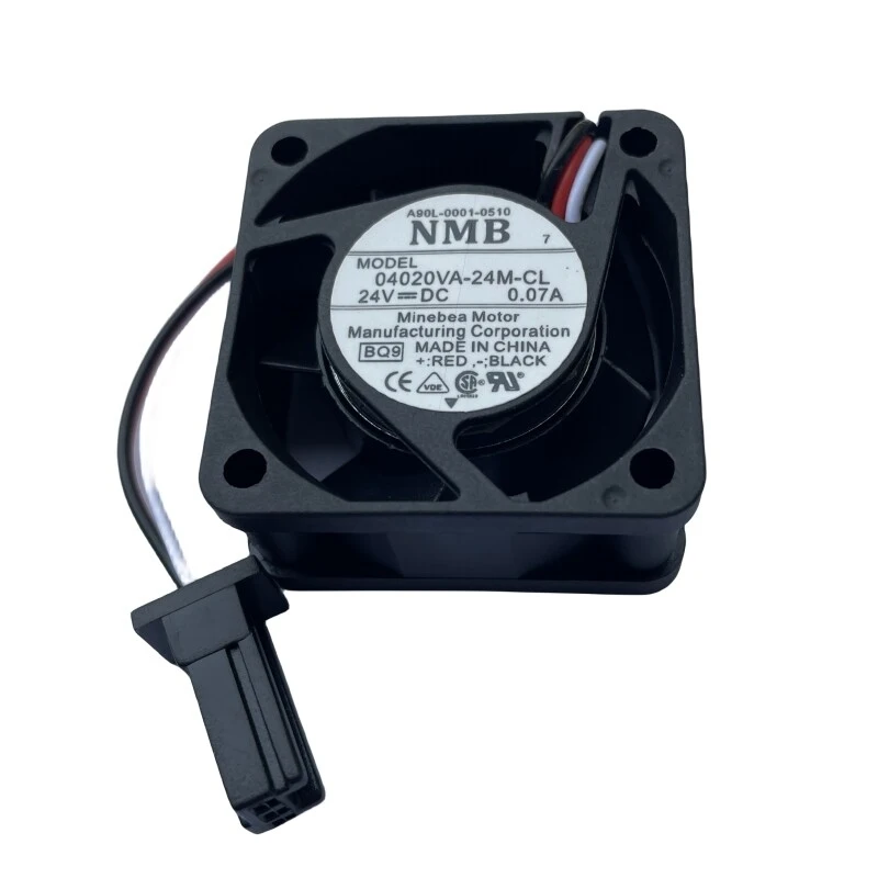 NEW for 04020VA-24M-CL 24V 0.07A 4020 4CM 40*40*20mm Three Lines Square Cooling Fan