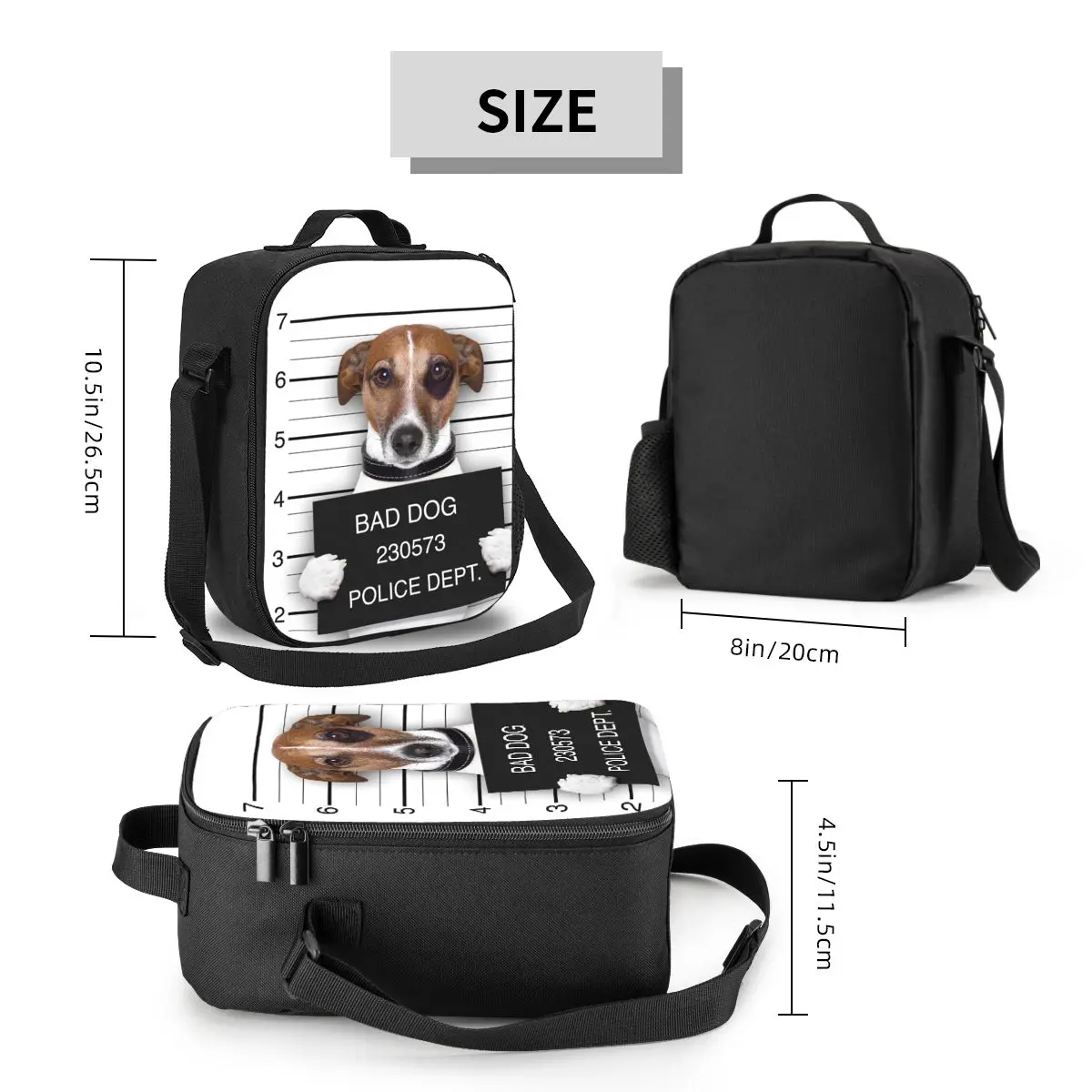 Bolsa de almuerzo con aislamiento personalizado para mujer, Enfriador de animales, caja Bento térmica, oficina, trabajo y escuela