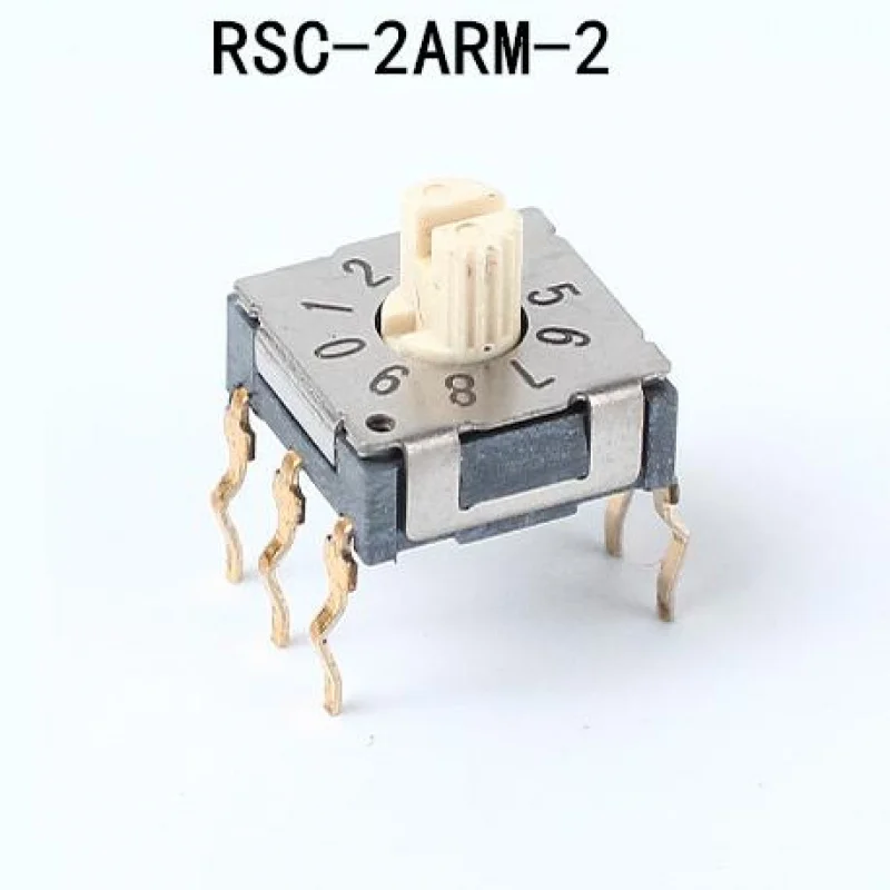 5PCS BCD8421Mini Encoder Rotary Encoder Switch Multi-Position Band Knob Switch Digital Dial Switch