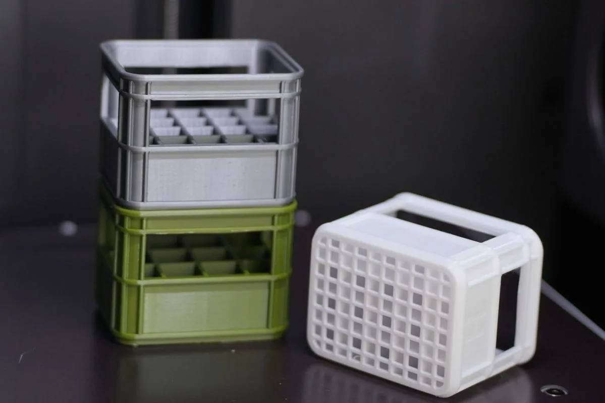 3D Printed Battery Storage Box DIY Beer Box Aa&Aaa Creative Battery Stackable Storage Basket Storage Box - Image 2