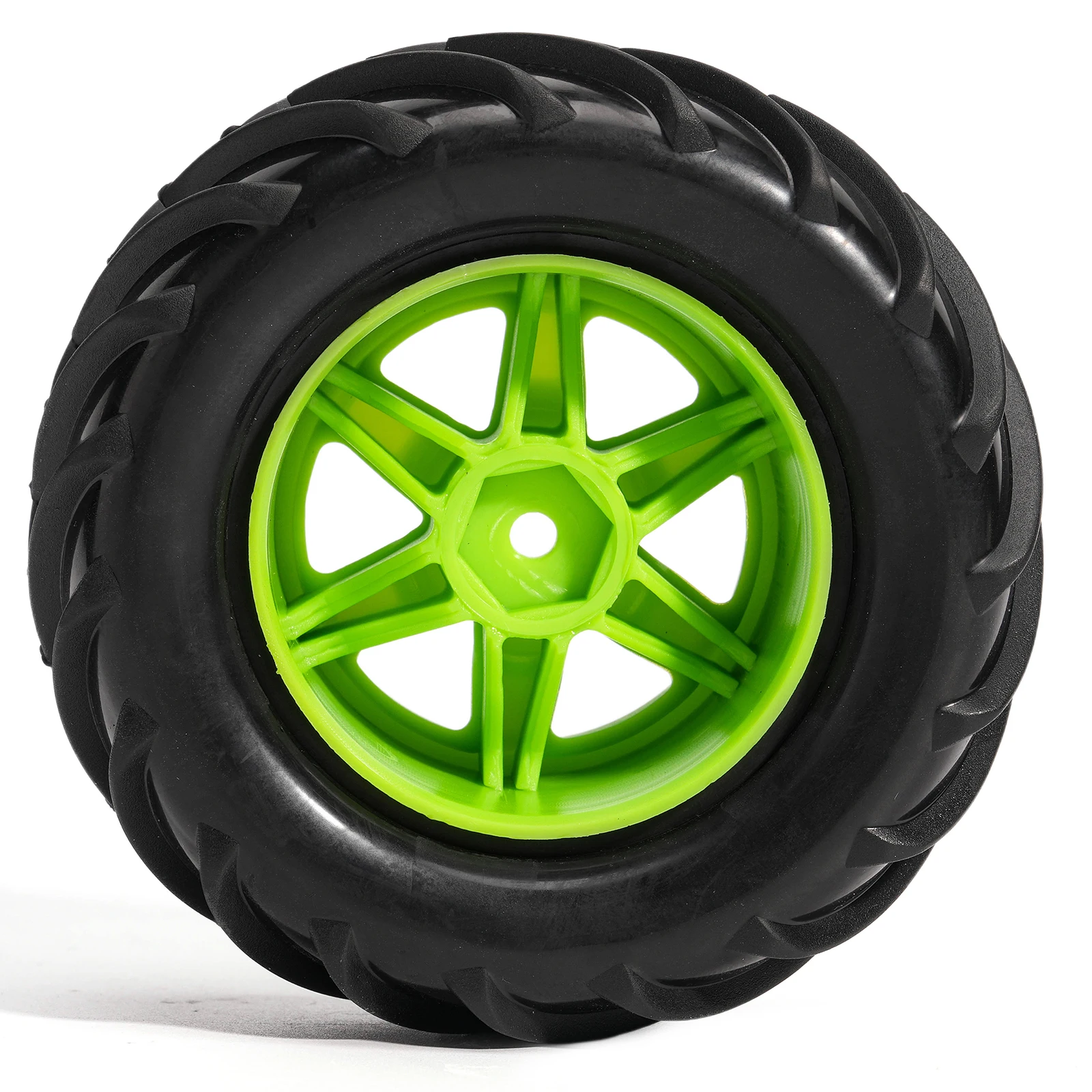 DUSTAIL 4PCS 1.9" RC Wheel Tires Set 12mm Hex 1:10 Rubber Tyre for Axial 1/10 1/12 1/14 Monster Truck Car Upgrade(WT190911)