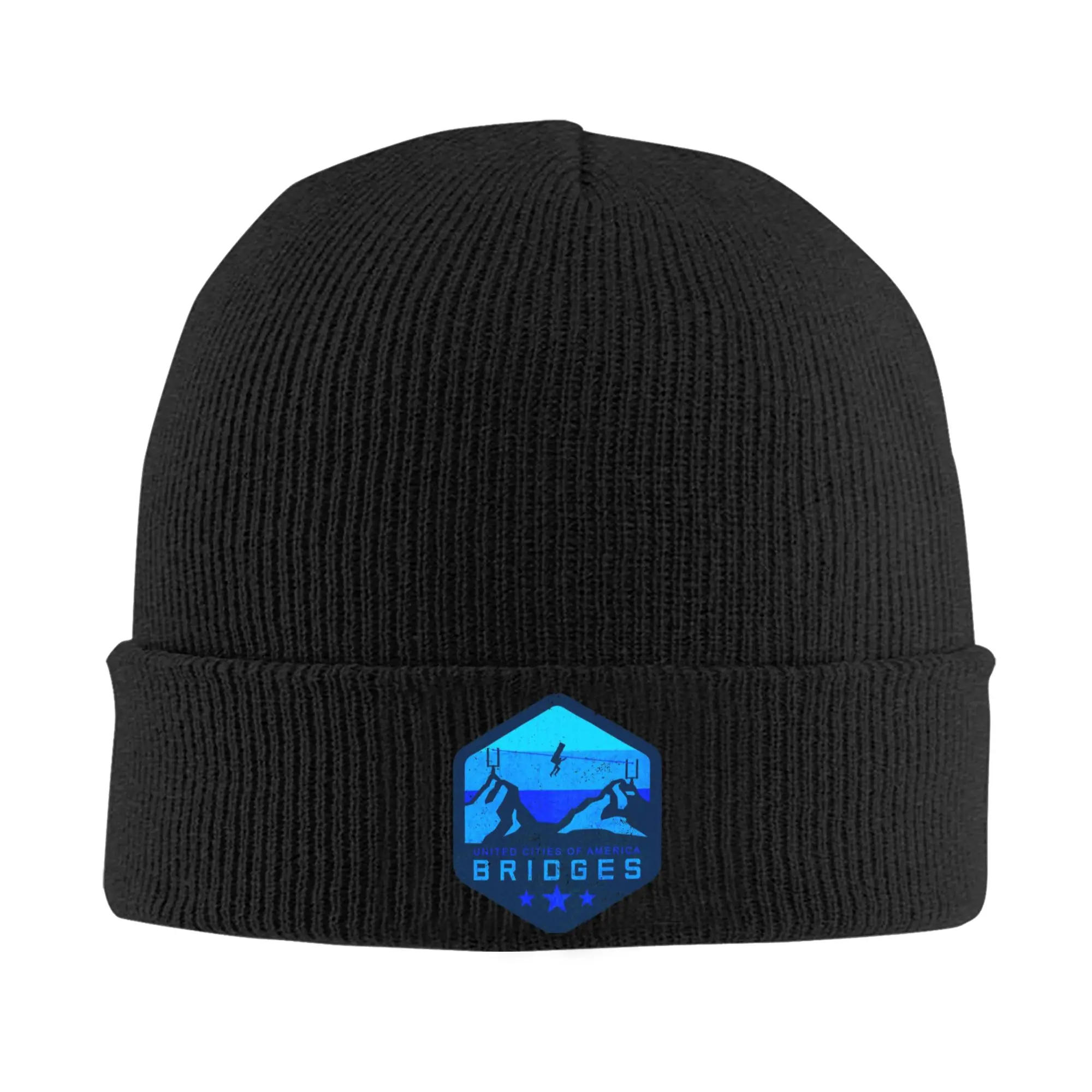 Bridges Horizon alternate Death Stranding Knitted Caps for Women Men Beanie Winter Hats Acrylic  Warm Melon Cap