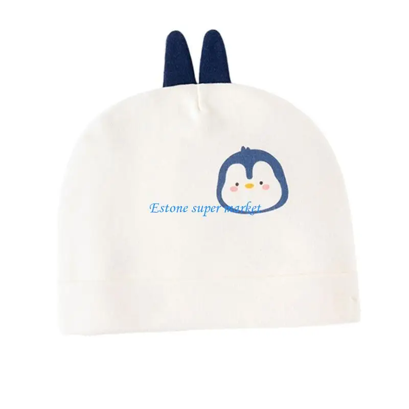 090B ewborns Fetal Caps Baby Hat Fashionable Nursing Hat Warm Bonnet Trendy Headwear