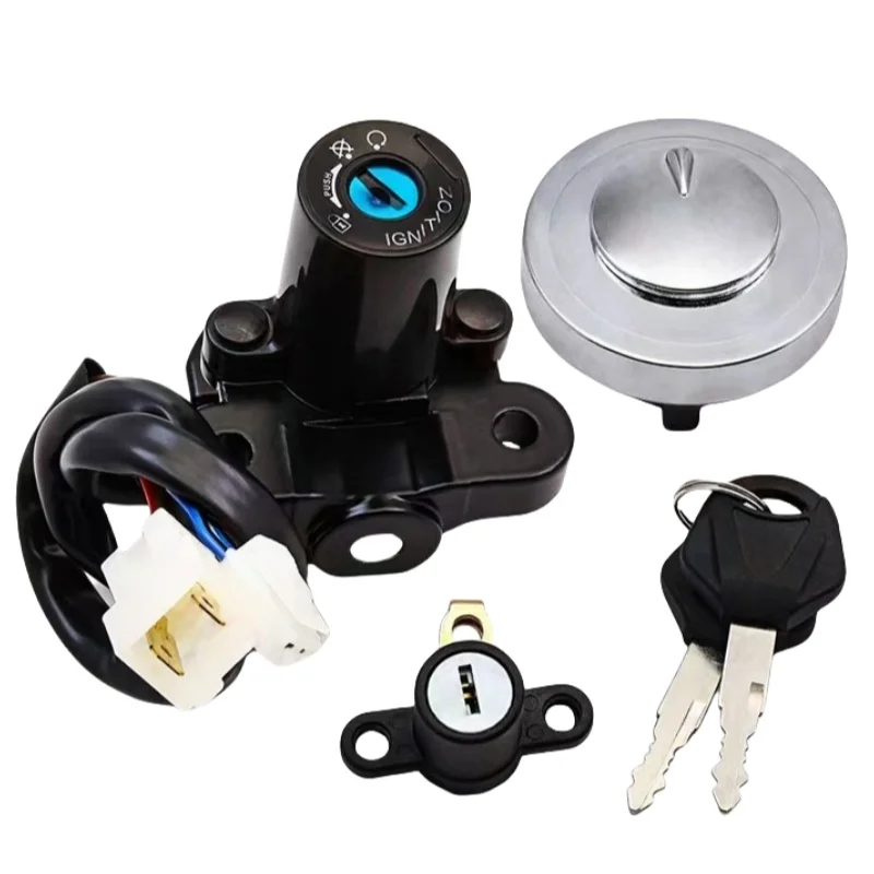 

Motorcycle Fuel Gas Cap Ignition Switch Seat Lock Key Kit For YAMAHA XVS950 2009 2011 2012 2013 2014 2015 2016 2017 xvs950 09-17