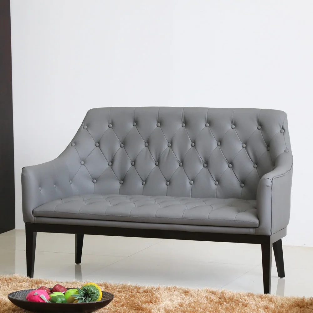 Restaurant booth sofa, double cafe, western restaurant, milk tea shop, leisure sofa PU leather booth