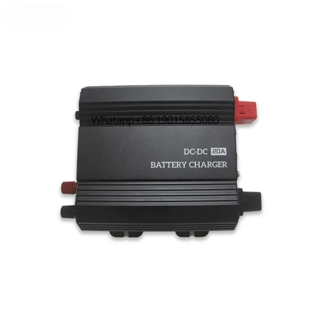 

MJOO 3-stage Battery Charger DC DC Battery Charger 12V/60A for Car RV Home Use Compact yet Built Tough for All Conditions