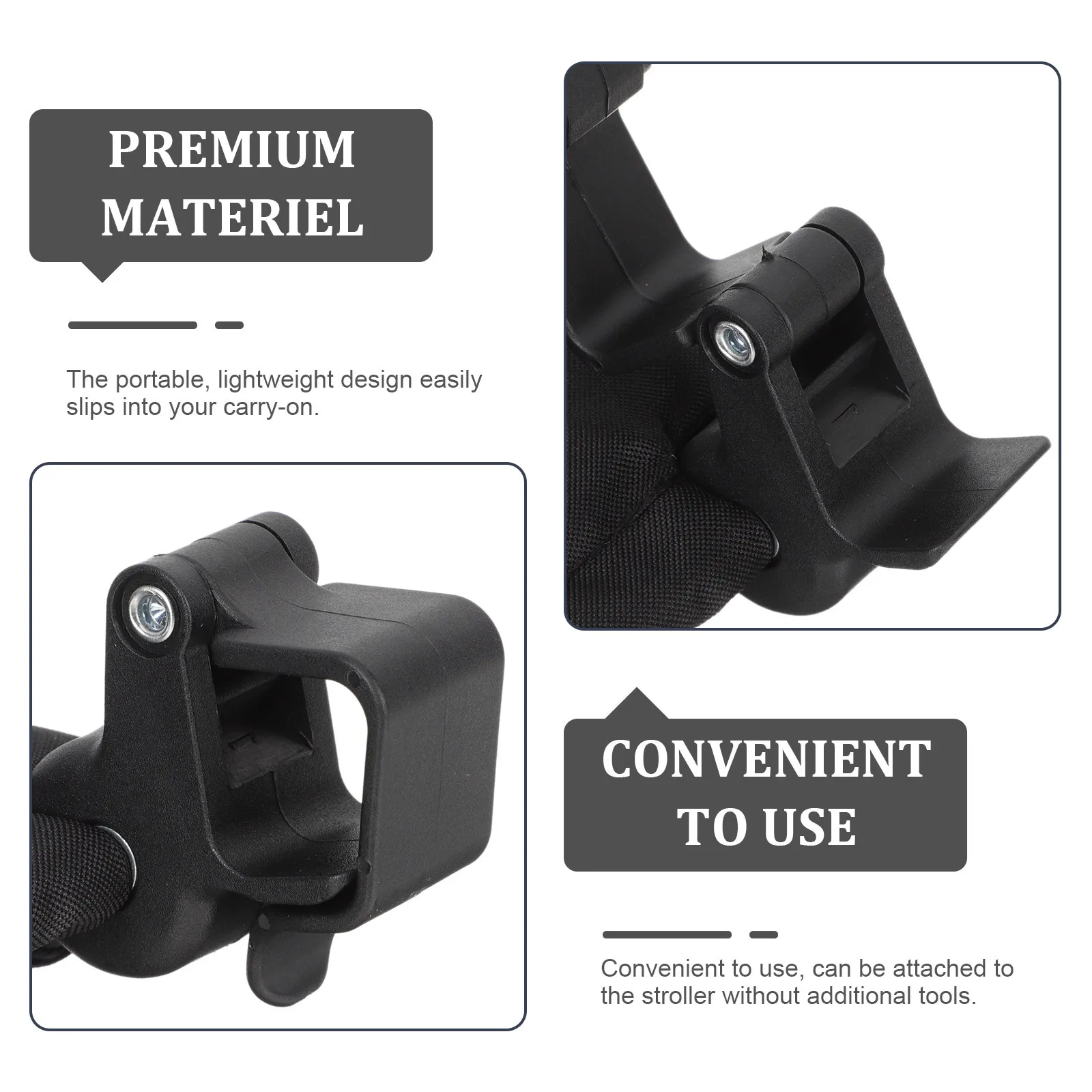 

Universal Stroller Foot Pedal Rest Extendable Pram Accessories Oxford Plastic Adjustable Flat 90 Degrees Position