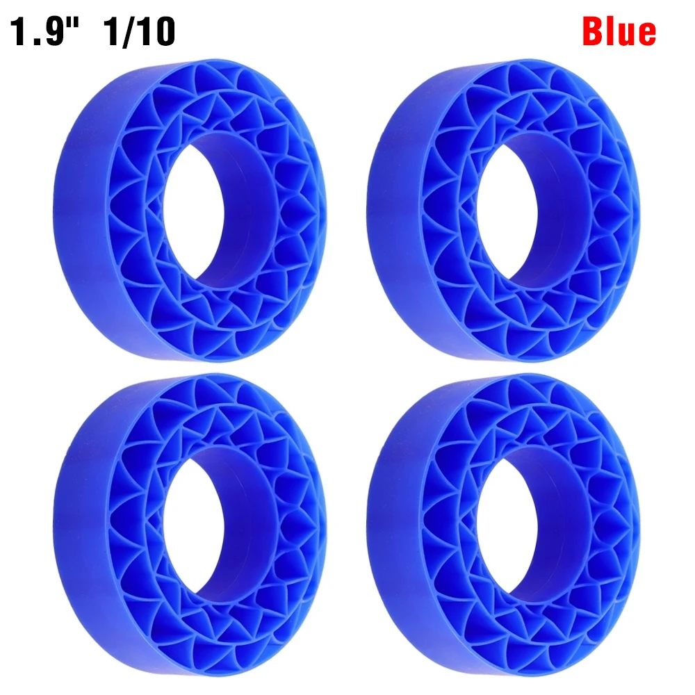 9IMOD 1.9inch 4pcs Tires Insert Silicone Rubber Insert Foam Fit 118-122mm Wheel Tire Inner Filler Waterproof for 1/10 TRX4