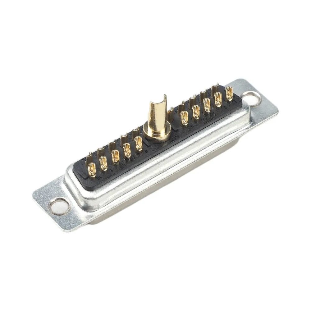 Industrial Grade DB25 for top Exit Metal Housing with Male Connector for Robust Signal Transmission Infrastructure