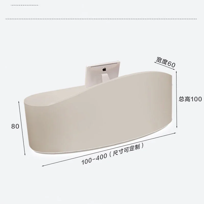 طاولة الاستقبال مكتب الاستقبال مكافحة الملابس صالون حلاقة صالون الجمالية مركز ديكور أتيليه مرآة الحديثة استقبال الجمال مقهى