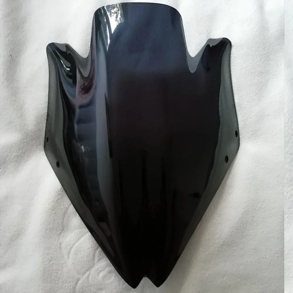 Z750 Windscreen Moto Windshield For Kawasaki Z750R 2007 2008 09 2010 2011 2012 2013 Z 750 Accessories Screen Smoke Double Bubble