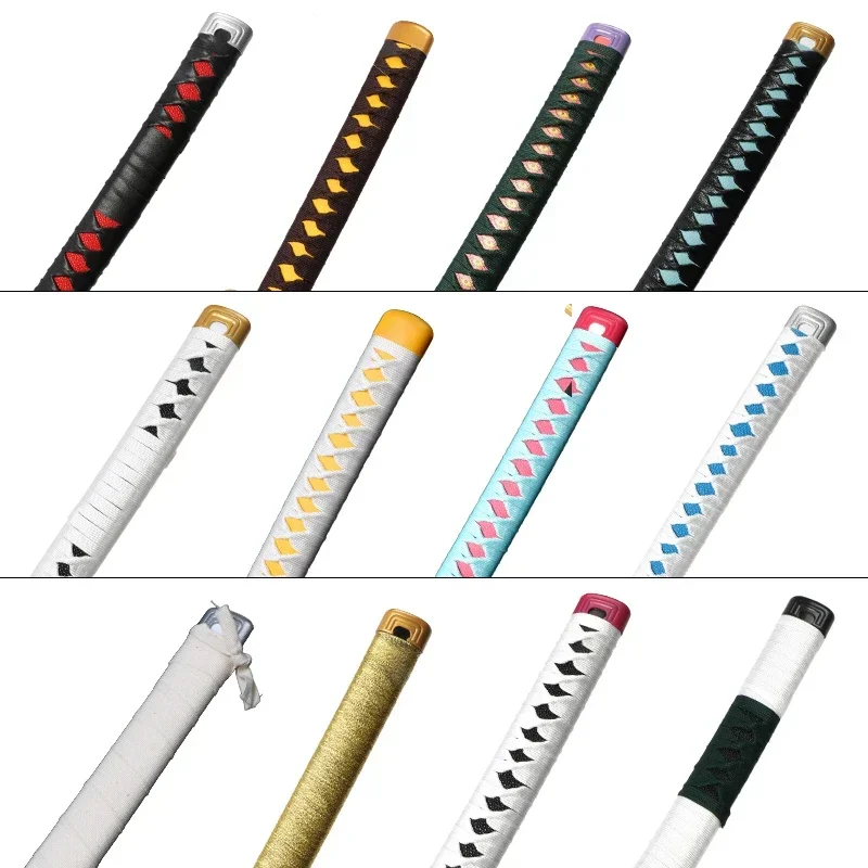 104cm Demon Slayer Katana Sword Kimetsu no Yaiba Wooden Cosplay Anime Weapon Sword Toy Katanas with Display Stand and Belt