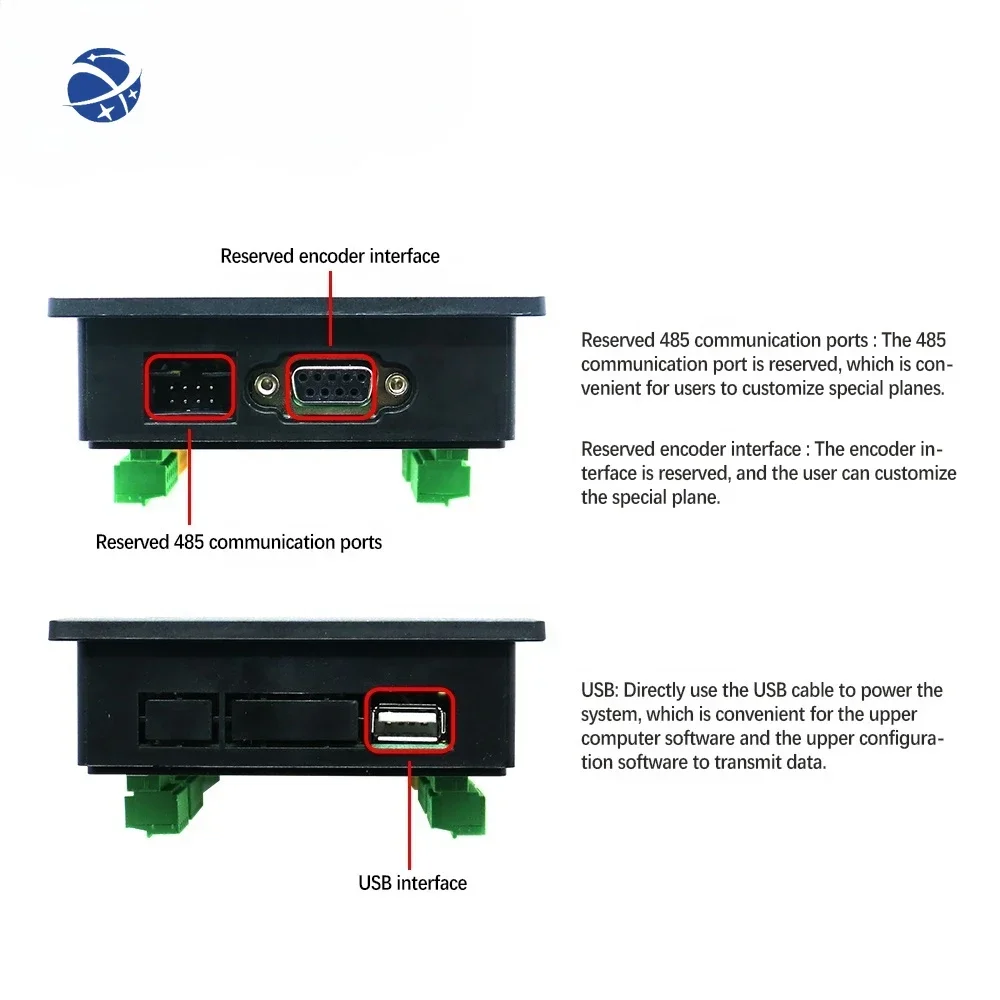 HLTNC  computer control Supported 1-4-axis cnc controller milling control system for PLC + ATC milling machines  TC5510-5540