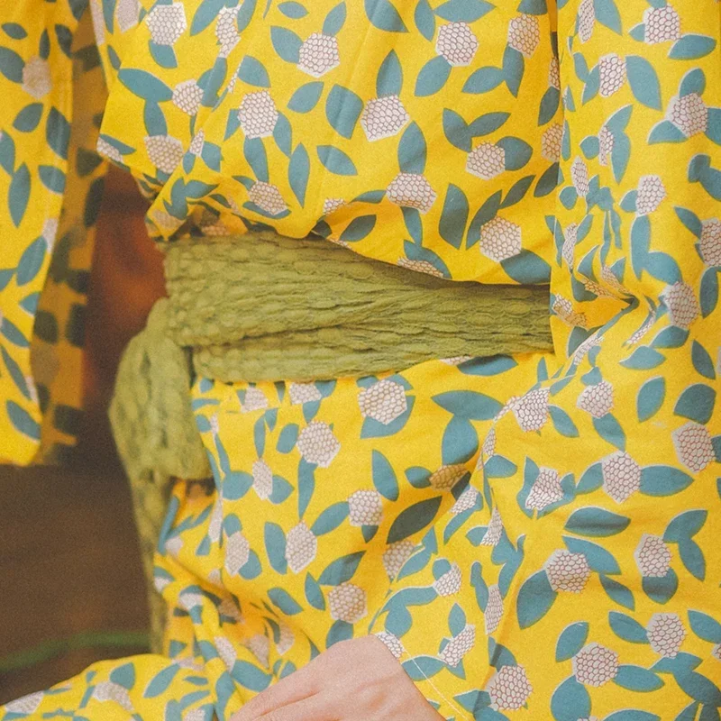 

Women's Easy-to-Wear Lace Obi Belt for Hot Spring Japanese Yukata Accessories Bathrobe Wrap Belt