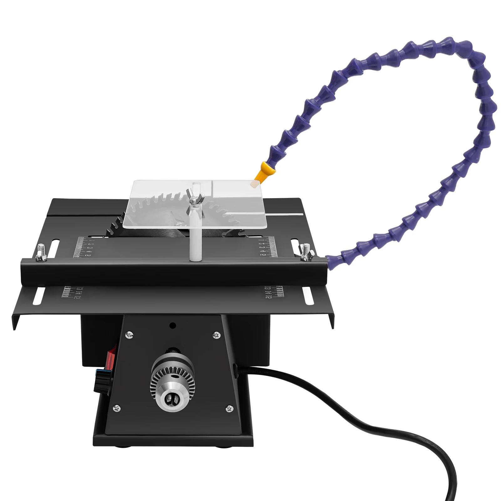 Máquina pulidora de tallado y corte de facetado de gemas, kit pulidor de amoladora de Jade de gemas multifuncional de 7 velocidades, amoladora de banco