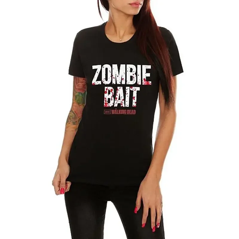 Walking Dead Zombie Bait Junior Women s T Shirt