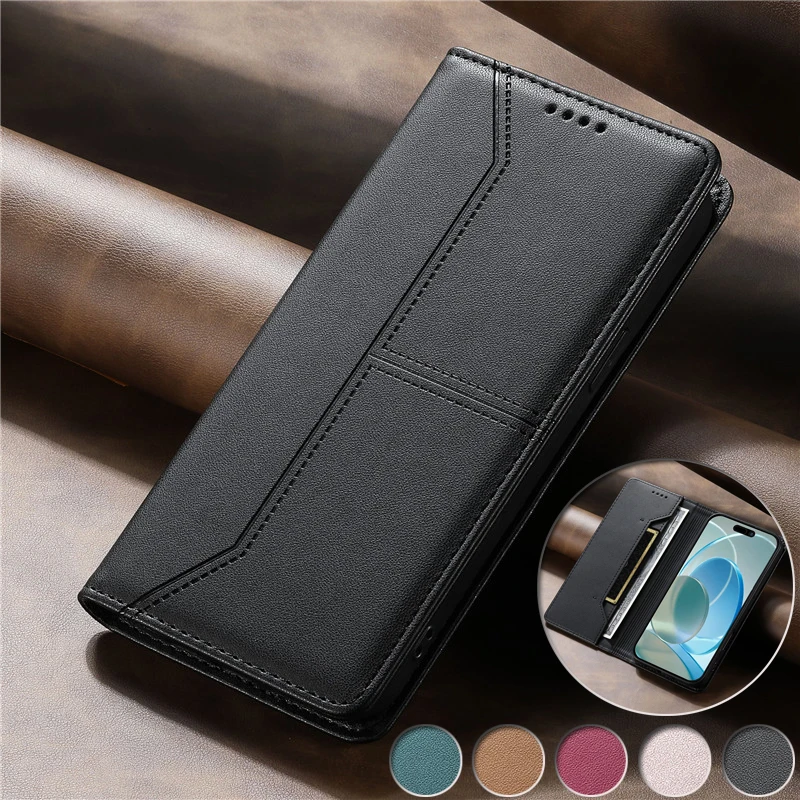 Luxuriöse magnetische Flip-Leder-Handyhülle für Xiaomi 17 Pro Max Mi 15T 14T 15 Ultra Pro 5G Wallet Cover Schutzhüllen Taschen