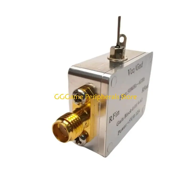 U55B 50MHz-4GHz RF amplificador señal banda ancha bajo ruido ganancia potencia 20dB