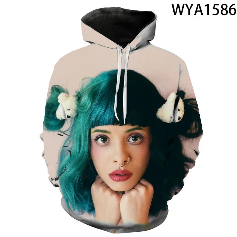 2023 Fashion Singer Melanie Martinez 3D Printed Hoodies Men Women Trendy  Sweatshirt Pullover Casual Streetwear Plus Size Coat