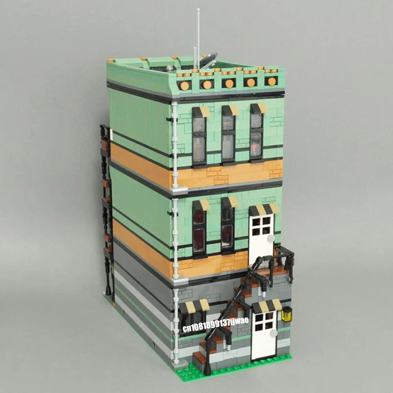 3058PCS City Hot Selling Street View Moc Modular Hardware Store model DIY creative ideas Child Toy birthday Gift Building blocks