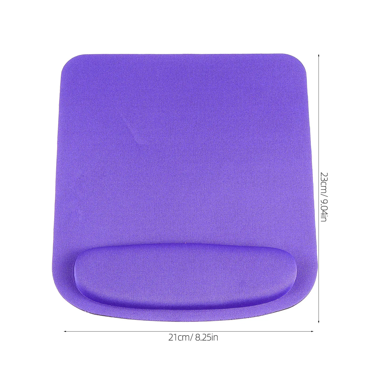 1Pcs Wrist Support Mouse Pad with Memory Cotton Filling Ergonomic Design for Long Hours Computer Use Home Office Gaming Stress