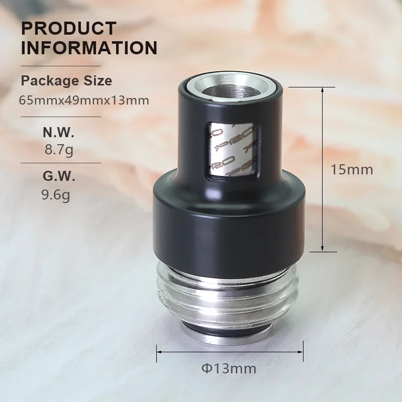 BB Drip Tip Newd LVL zintegrowana końcówka i akcesoria-protokół V Tech (PRC) 510 końcówka kroplówki do zbiornik do e-papierosa Dotaio Box/BILLET BOX