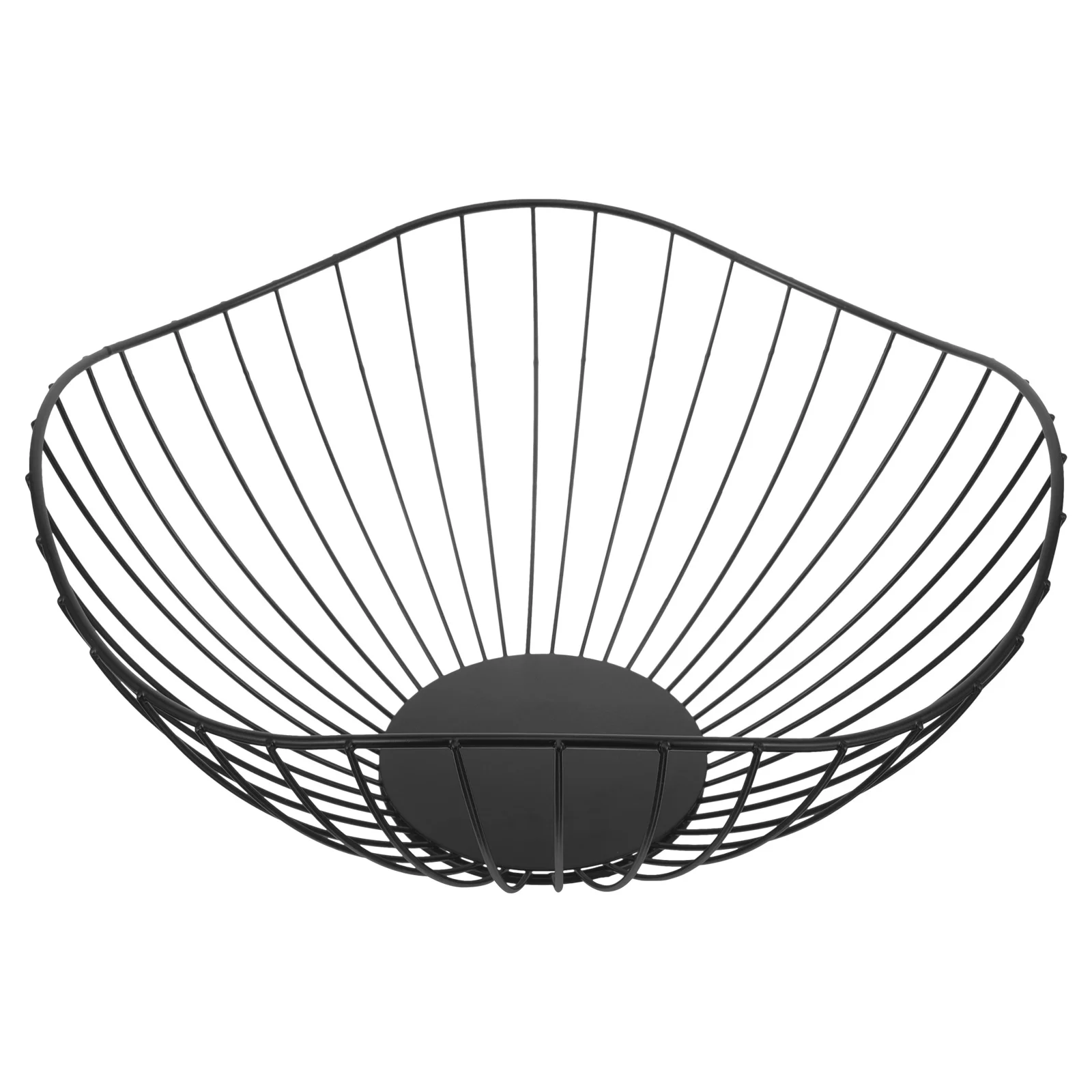

Metal Fruit Basket Hollow Out Wire Storage Basket for Kitchen Counter Table Fruit Bowl Modern