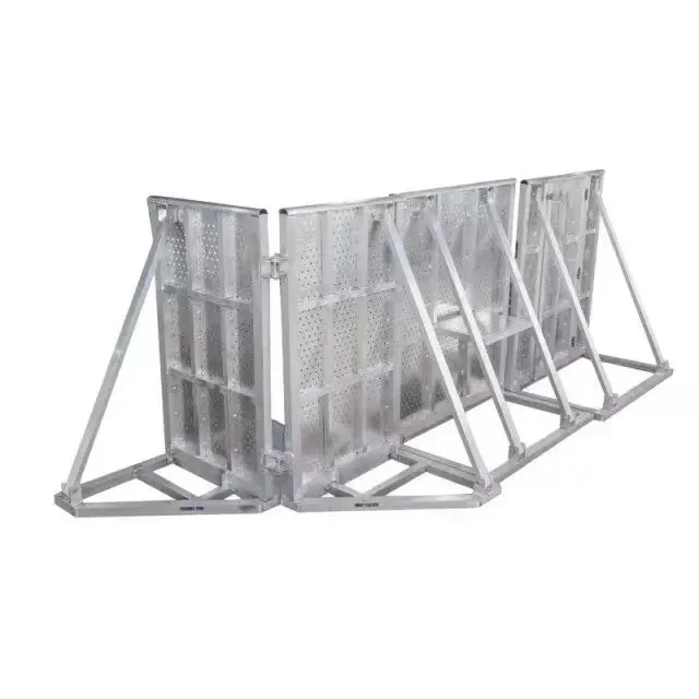 Customizable Aluminum Traffic Barrier High Quality Concert Barrier  Concert Crowd Control Barricade